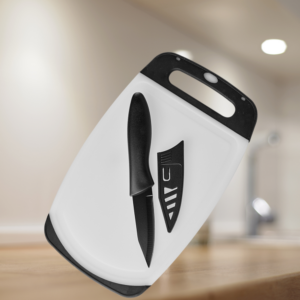 Knife With Cutting Board