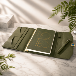 Executive Notebook And Pen In Card Folder